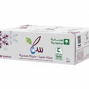 عرض توفير - 10 كراتين مياه سما 200 مل