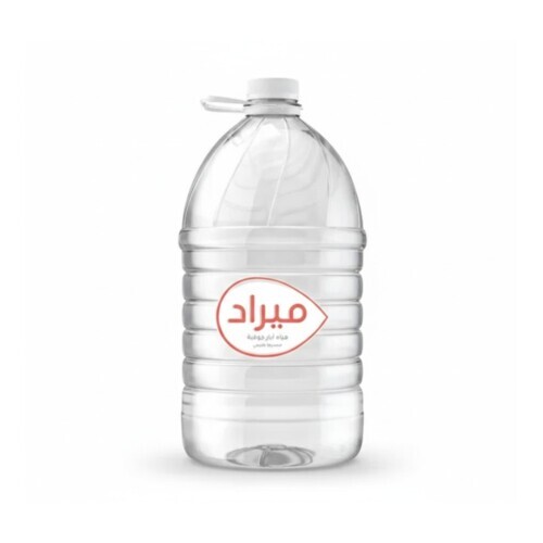 كرتون مياه ميراد 5 لتر 4 عبوات توصيل للمنازل والمساجد Mirad Water 5L 4 Bottles Delivery