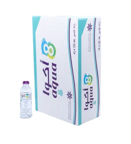 مياه أكوا 8 - 330 مل - 40 عبوة