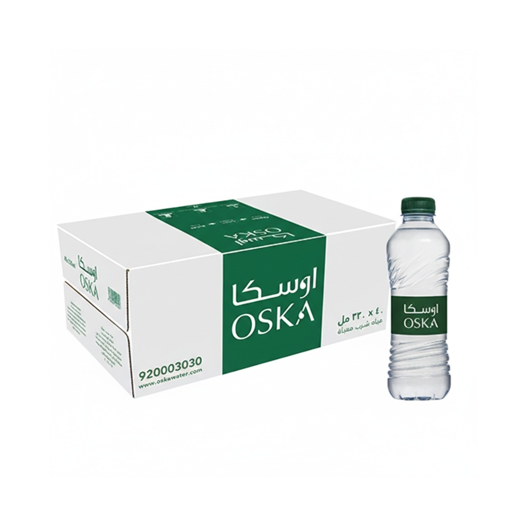 مياه أوسكا  - 330 مل -كرتون 40 عبوة