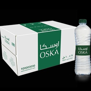 مياه اوسكا 600 مل 24 عبوة - كرتون