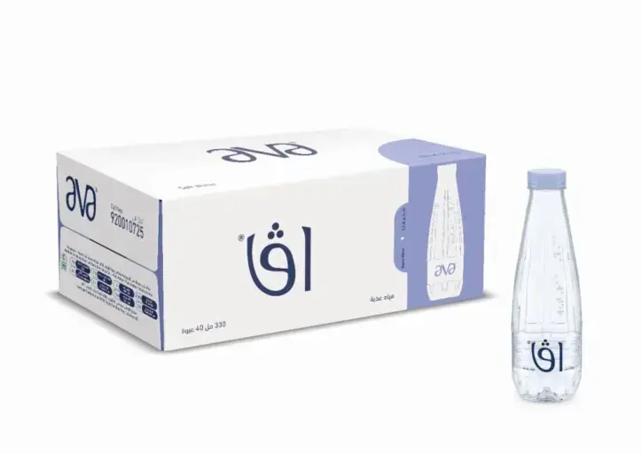 مياه افا 330 مل كرتون 40 عبوة توصيل منازل - Ava Water 330ml Delivery